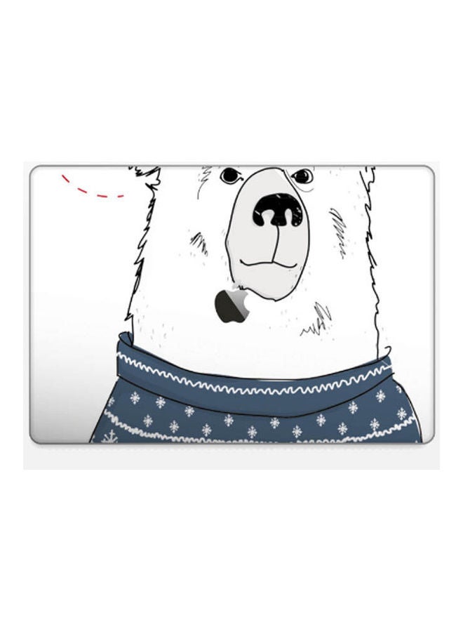 Polar Sweater Bear Skin Cover For Macbook Pro 16 (2019) Multicolour 