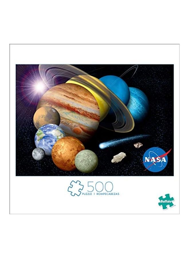 بافلو جايمز 500-Piece Solar System Jigsaw Puzzle Set - Image 1
