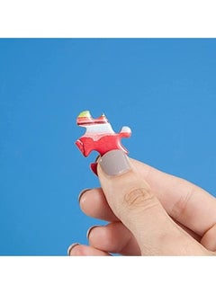 بيتس آند بيسيز مجموعة أحجية قطع تركيب بتصميم حيوانات الغابة تزين رجل الثلج مكونة من 1000 قطعة 20x27بوصة  - Image 3