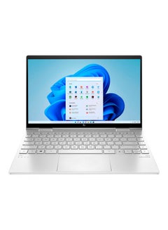 إتش بي لابتوب إنفي X360 بشاشة لمس مقاس 13.3 بوصة بدقة كاملة الوضوح بمعالج كور i7 من الجيل الحادي عشر وذاكرة رام 8 جيجابايت ومحرك أقراص SSD سعة 512 جيجابايت وبطاقة رسومات إنتل أيريس Xe ونظام تشغيل ويندوز 10 بإصدار عالمي اللغة الإنجليزية فضي  - Image 3