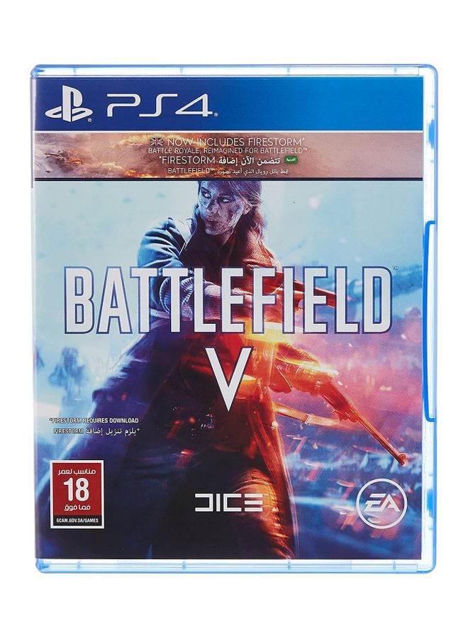 EA Battlefield V FireStorm Edition (KSA Version) - playstation_4_ps4  - Image 1