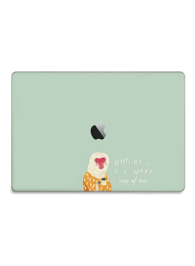 Monkey Happiness Skin Cover For Macbook Pro Touch Bar 2016 Multicolour 