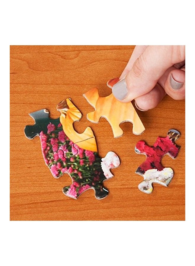 بيتس آند بيسيز مجموعة أحجية قطع تركيب بتصميم مشهد شتوي ثلجي بعنوان "Rustic Retreat" مكونة من 300 قطعة - Image 2