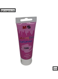 M&G Acrylic Colour Tube Light Magenta 