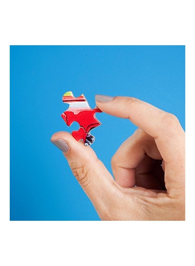 بيتس آند بيسيز 500-Piece Scenic Beauty 4-In-1 Nature Cabin Flower Animal Leaf Lake Jigsaw Puzzles Toy Set - Image 4