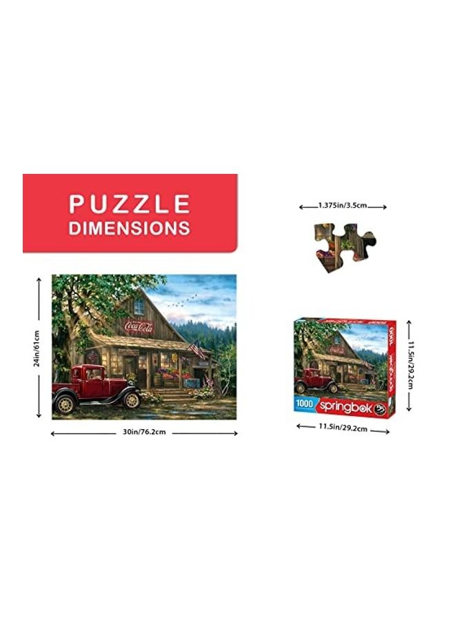 سبرينغبوك 1000- Piece Country General Store Jigsaw Puzzle Toy Set - Image 3