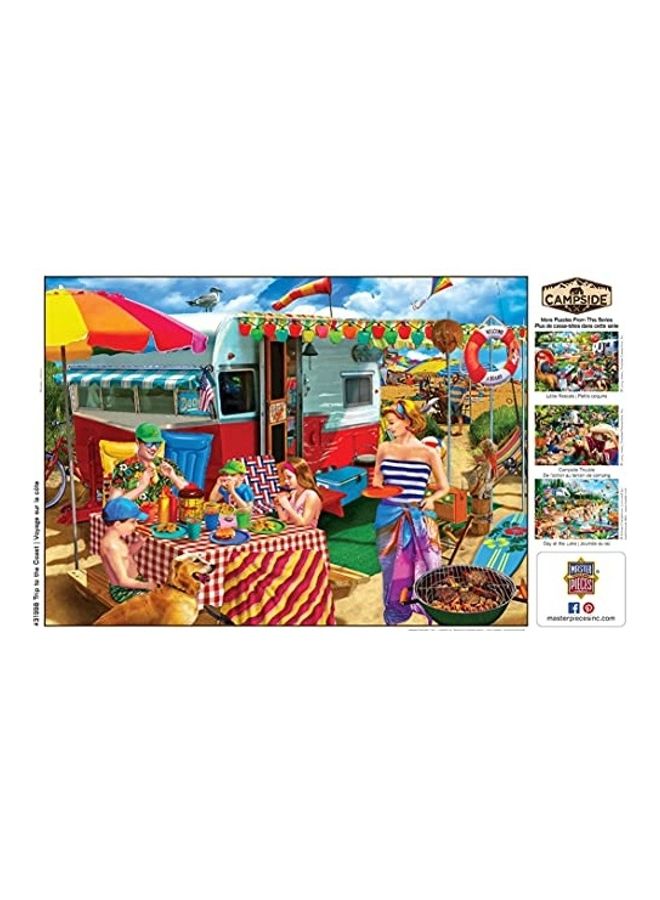 MasterPieces 300-Piece Camp Side Jigsaw Puzzle Set - Image 4