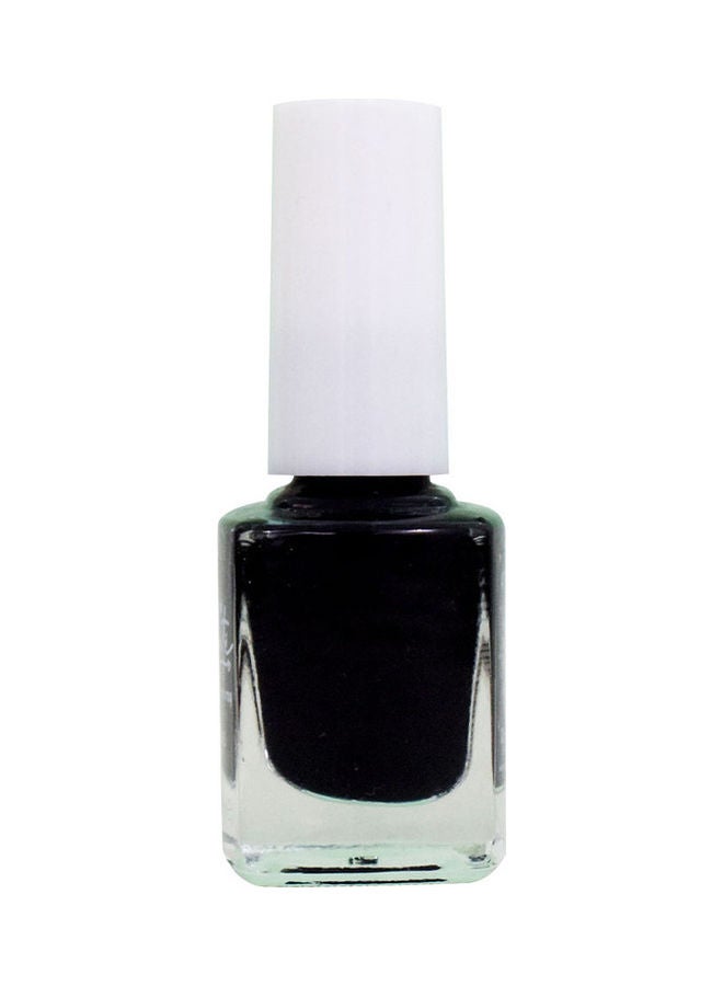 GLAMBeaute Nail Enamel Matte, 13ml Solid Black  - Image 3
