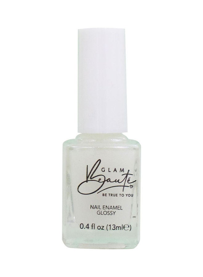 GLAMBeaute Nail Enamel 28 - Snow White Snow White - Image 1