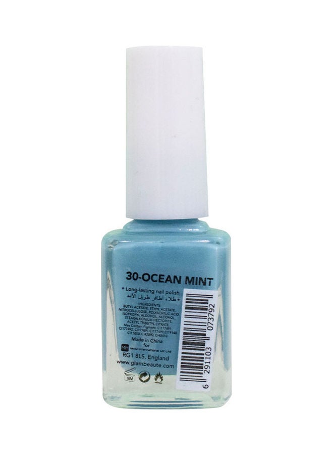 GLAMBeaute Ail Enamel 30 - Ocean Mint Ocean Mint  - Image 2