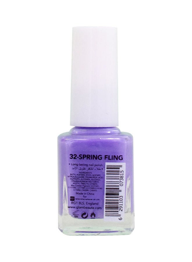 GLAMBeaute Nail Enamel 32 - Spring Fling Spring Fling  - Image 2