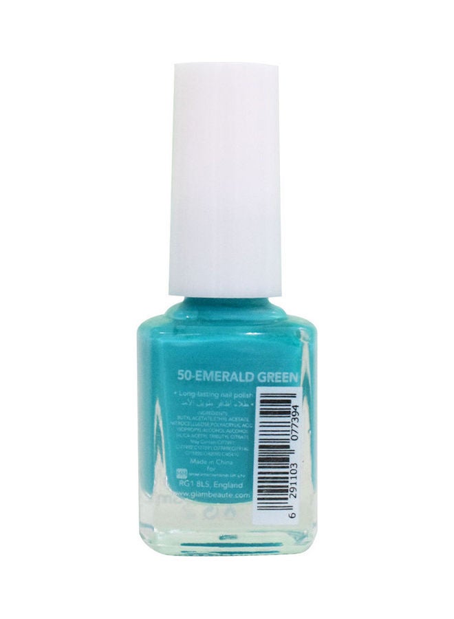 GLAMBeaute Nail Enamel 50 Emerald Green  - Image 2