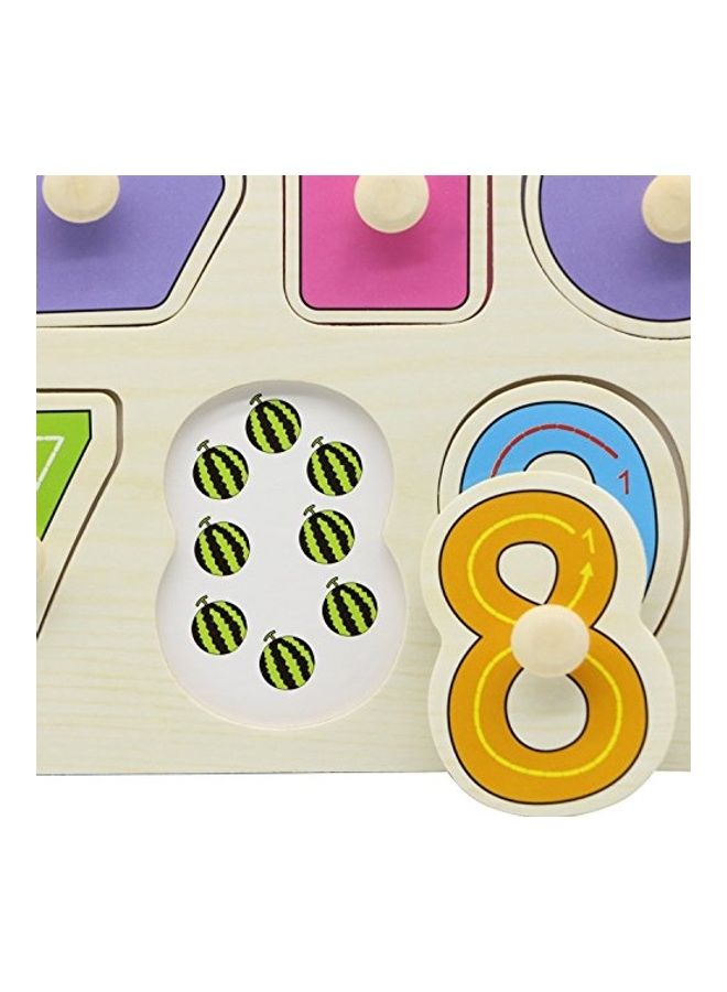 Wooden  Number Educational And Learning Puzzles Peg Toys - v1640867013/N52315884A_3