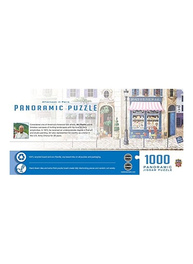 MasterPieces 1000-Piece Kids Afternoon In Paris Jigsaw Puzzles Set - Image 1