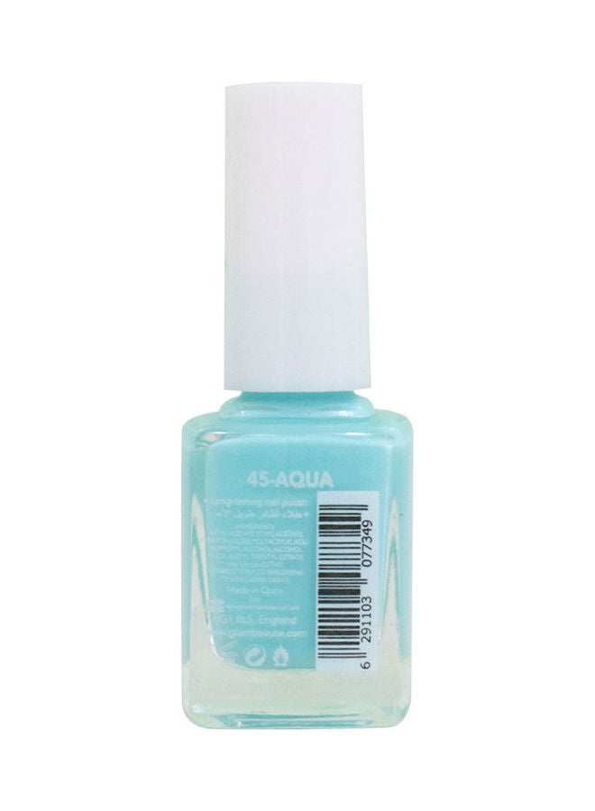 GLAMBeaute Nail Enamel 45 Aqua Aqua  - Image 2