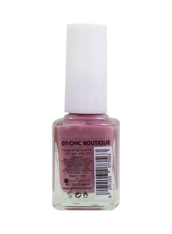 GLAMBeaute Nail Enamel 07 - Chic Boutique Chic Boutique  - Image 2