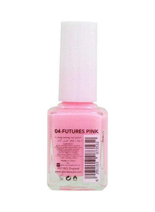 GLAMBeaute Nail Enamel 04 - Futures Pink Futures Pink  - Image 2