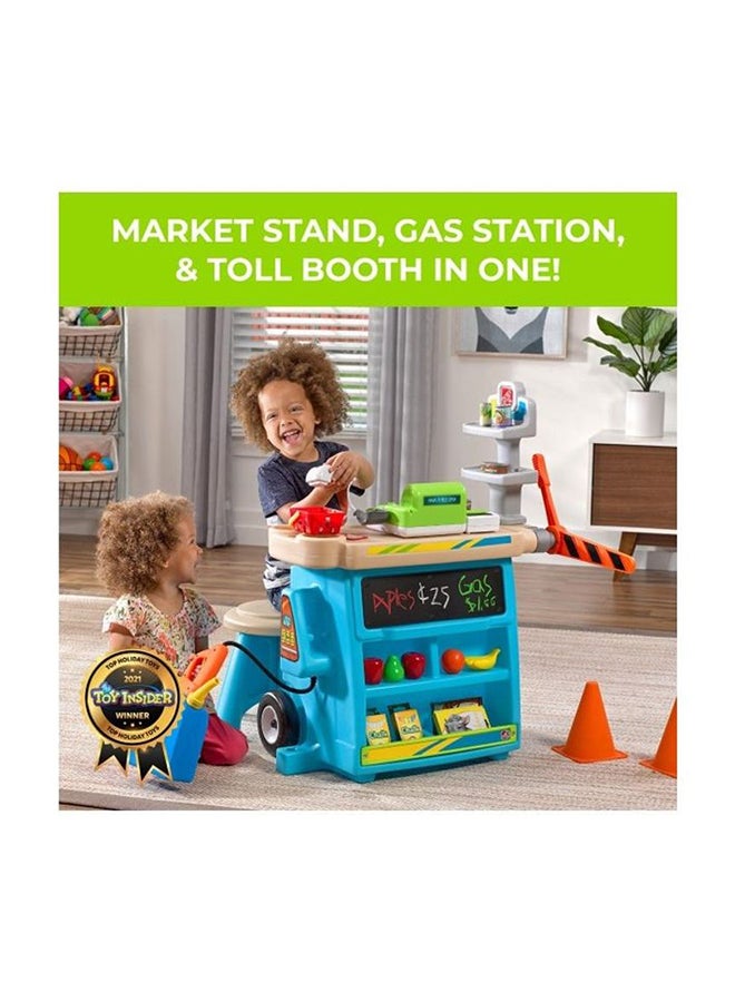 Step2 - Pretend Play Stop And Go, Market 34.13x25.25x24.5inch - Image 1