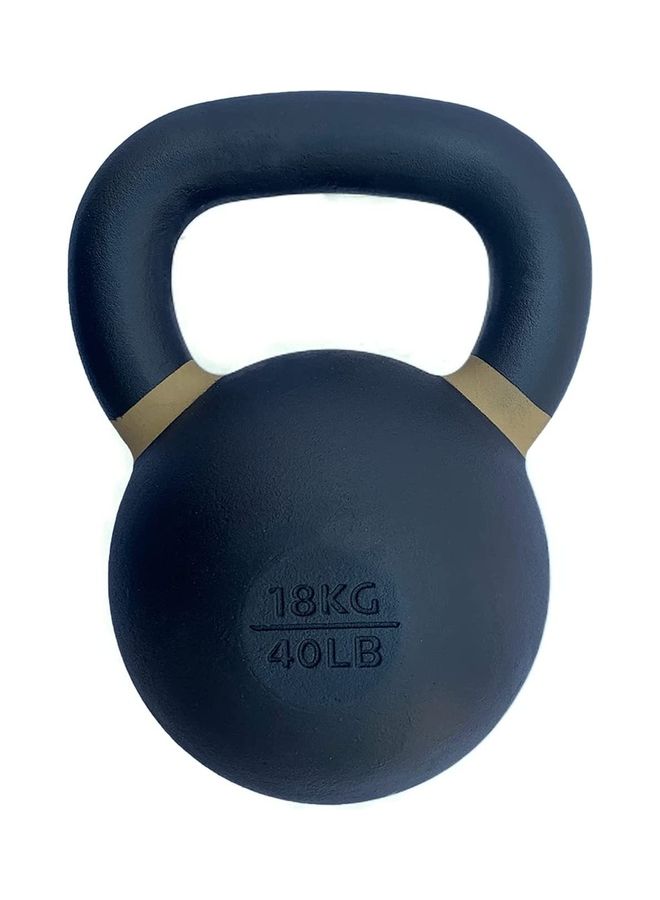 FORTUSS Kettlebell 18 KG Cast Iron Powder Coated 18kg  - Image 2