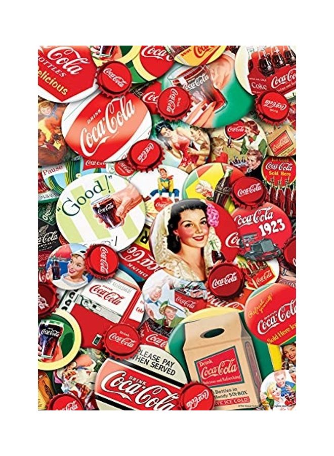 MasterPieces 1000-Piece Coca-Cola Jigsaw Puzzle Set - Image 2