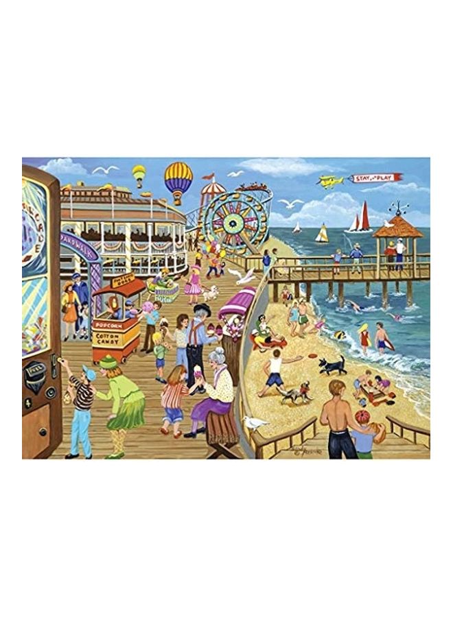 بيتس آند بيسيز - 1000-Piece Beach Jigsaw Puzzle Set - Image 1