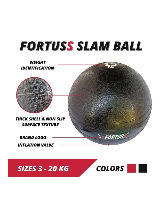 FORTUSS Slam  Medicine Ball 12kg  - Image 2