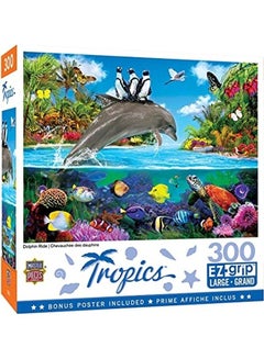 300-Piece Dolphin's Ride Jigsaw Puzzles Set - v1640868227/N52315583A_1