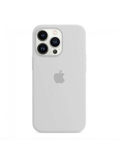 Protective Silicone Case Cover For iPhone 13 Pro Max (6.7 inch) Grey