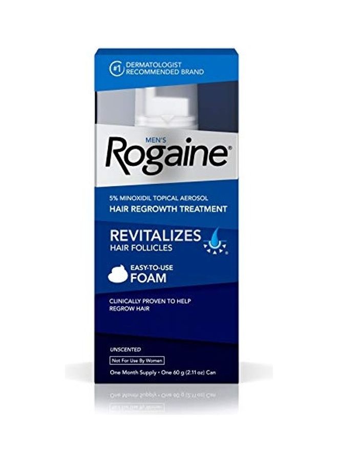 Rogaine Hair Loss And Regrowth Minoxidil Foam Clear 60grams  - Image 1