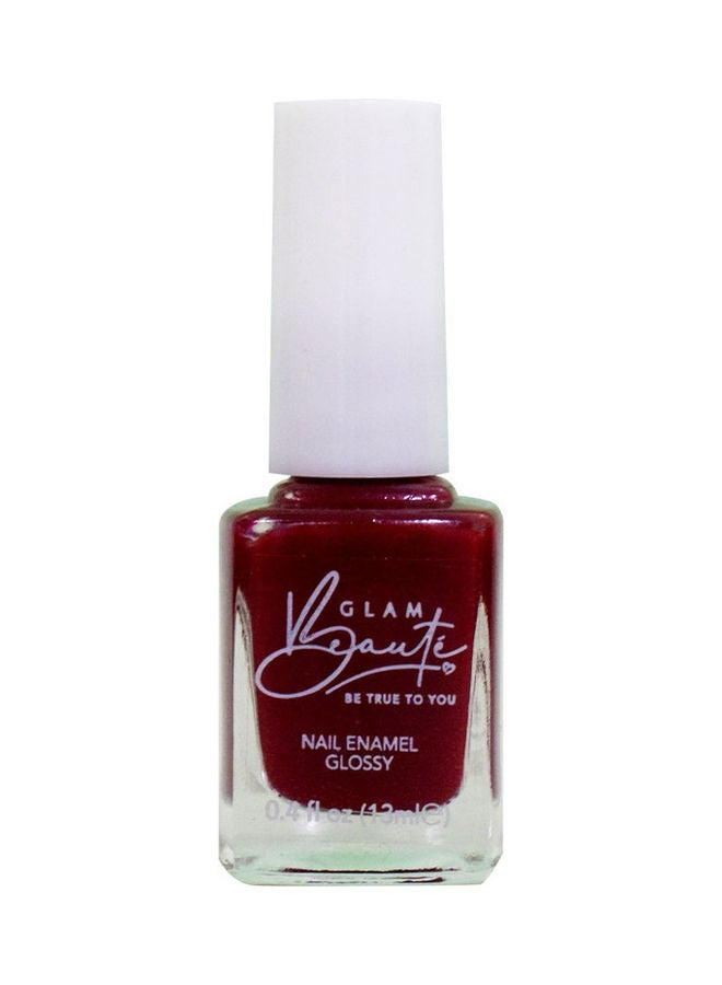 GLAMBeaute Nail Enamel 19 - Cherry Red Cherry Red  - Image 1