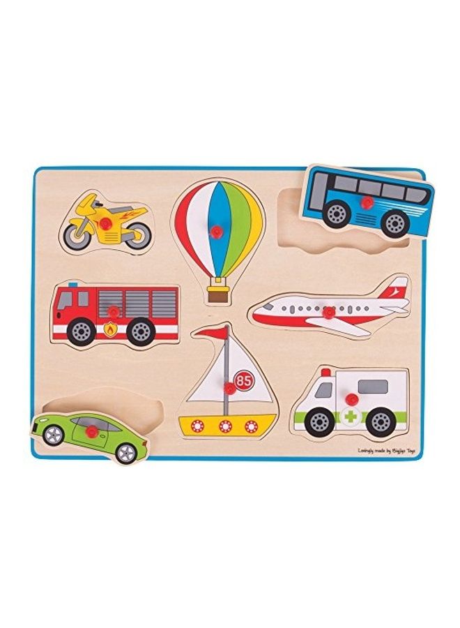 بيج جيجس تويز Lift Out Transport Puzzle  Toy - Image 2