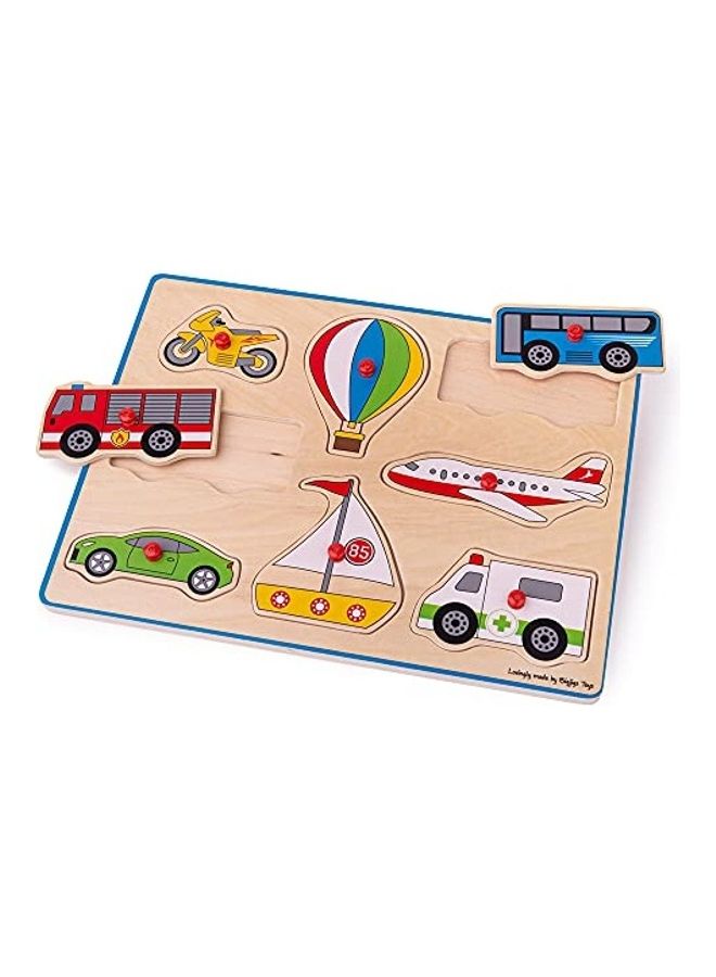 بيج جيجس تويز Lift Out Transport Puzzle  Toy - Image 1