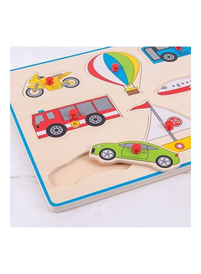 بيج جيجس تويز Lift Out Transport Puzzle  Toy - Image 3