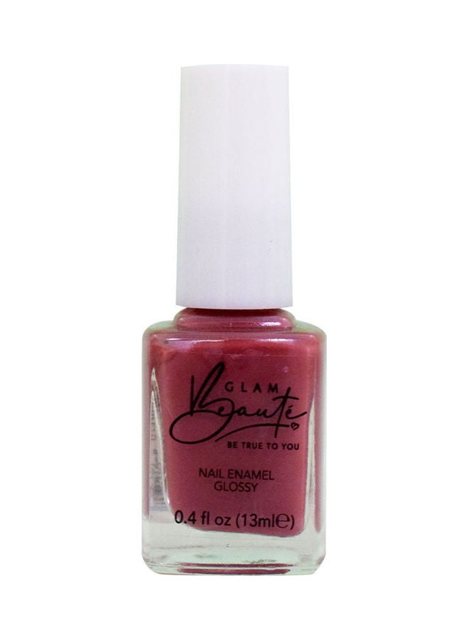 GLAMBeaute - Nail Enamel 21 - Glamorous Pink Glamorous Pink - Image 1