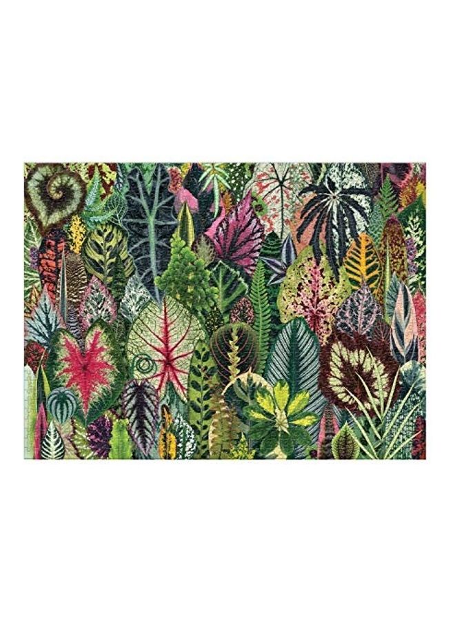 Galison 1000-Piece Houseplant Jungle Jigsaw Puzzle Set  - Image 1