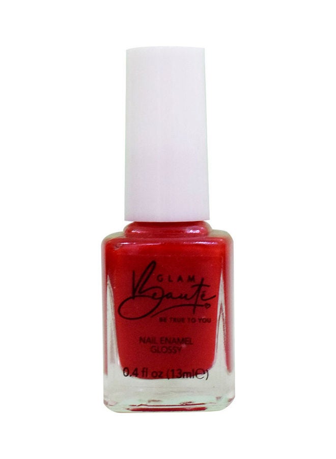 GLAMBeaute Nail Enamel 18 - True Red True Red  - Image 1
