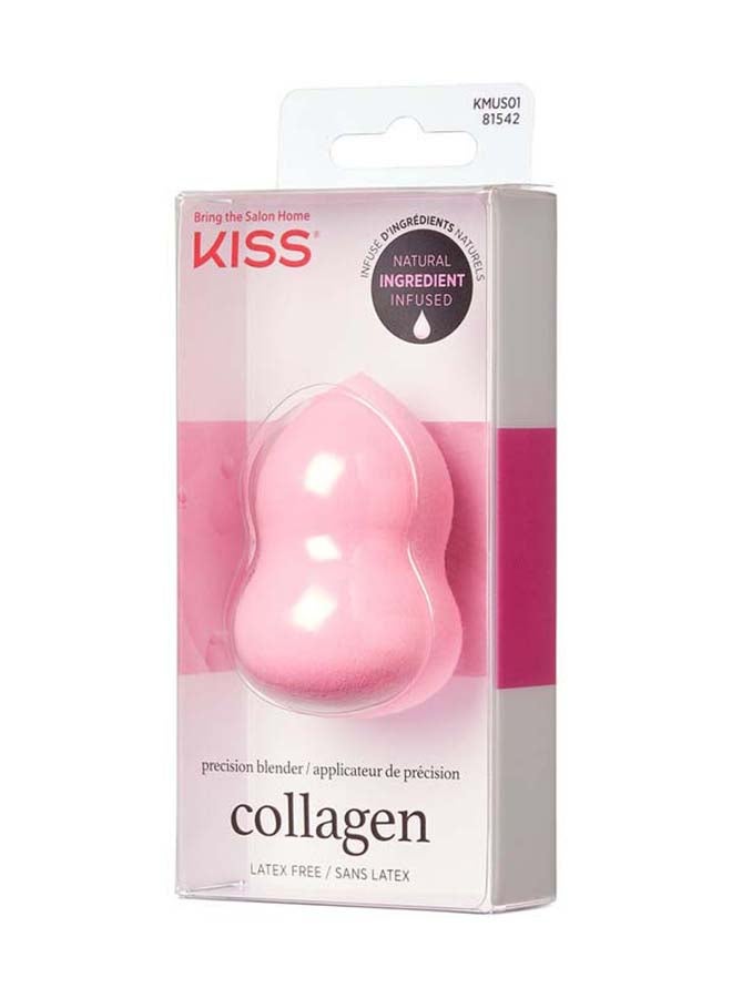 KISS - Collagen Infused Make Up Sponge Pink - Image 1