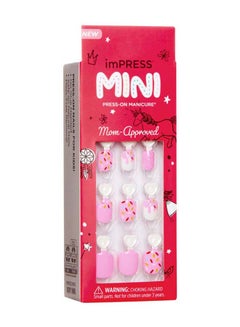 KISS Kids- Super Duper Nails Pink/White  - Image 2
