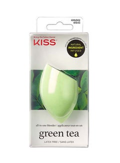 KISS Green Tea Infused Make Up Sponge Green  - Image 1
