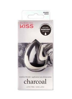 KISS Charcoal Infused Make Up Sponge Black/White  - Image 1