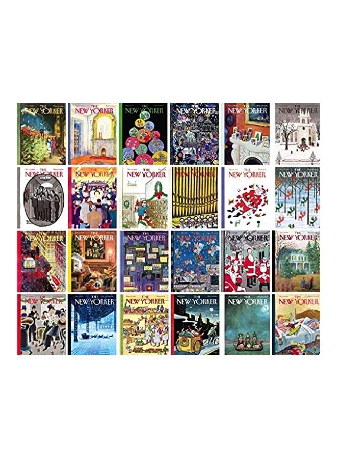 New York Puzzle Company 100-Piece New Yorker Advent Calendar Jigsaw Puzzle Set  - Image 3