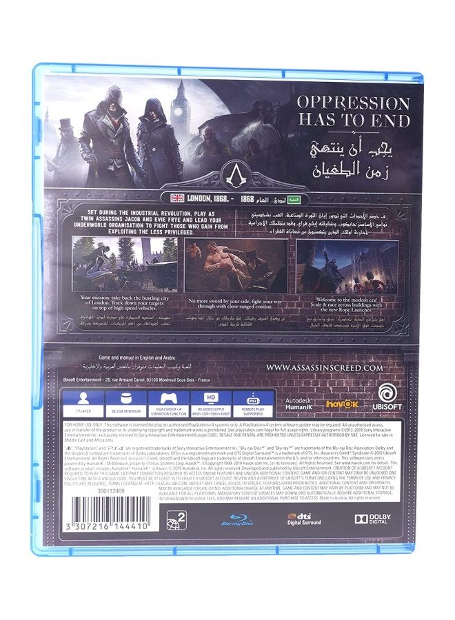 Ubisoft Assassins Creed Syndicate - playstation_4_ps4 - Image 2