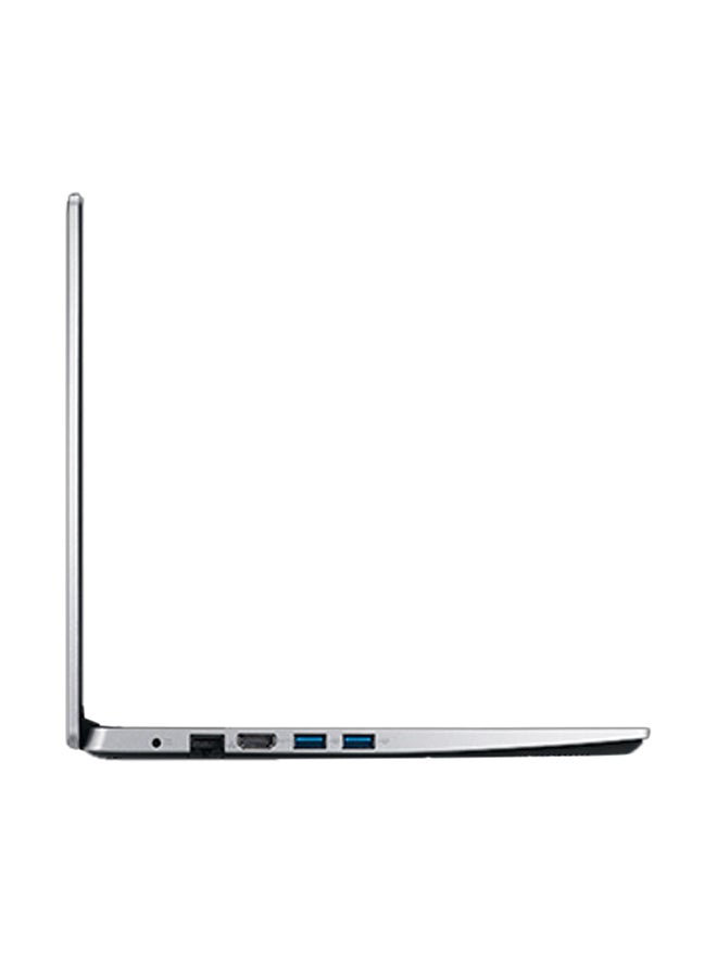أيسر - لابتوب A314-22-R30F بشاشة مقاس 14 بوصة بدقة عالية الوضوح (1366x768) ومعالج ثنائي النواة ريزين‎/3 3250U ‎ ذاكرة رام DDR4 سعة 4 جيجابايت/ محرك أقراص صلبة HDD سعة 1 تيرابايت/ نظام DOS (من دون نظام تشغيل ويندوز) بطاقة رسومات إيه إم دي راديون english_arabic فضي نقي - Image 1
