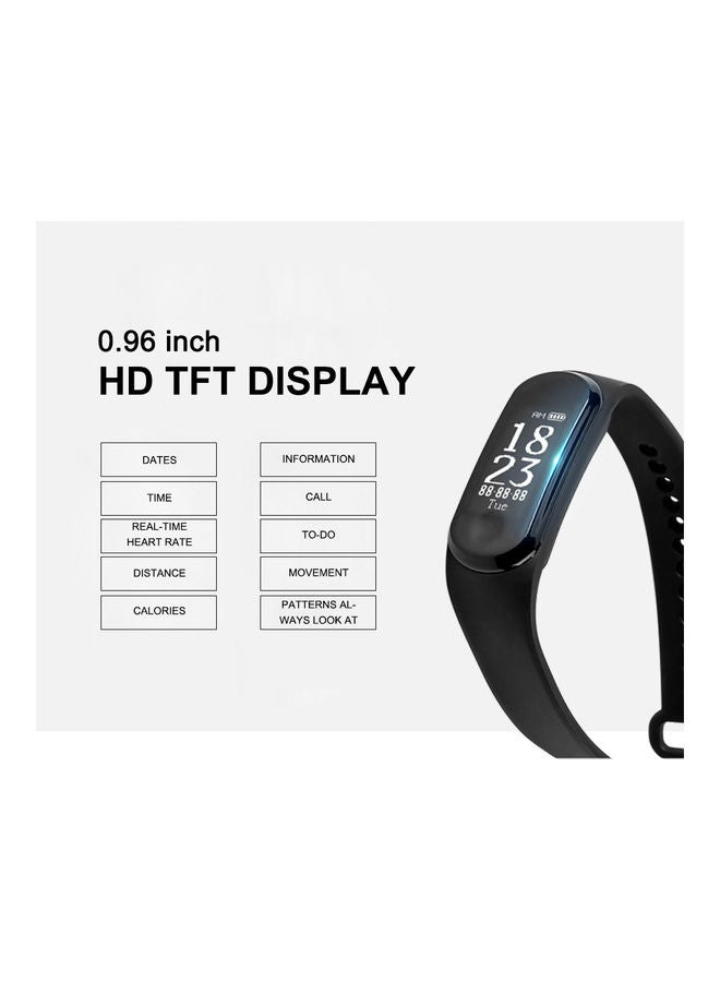 Smart Bracelet Heart Rate Monitor Fitness Tracker Waterproof Sports Wrist Band Watch for Android and IOS Red - Image 4