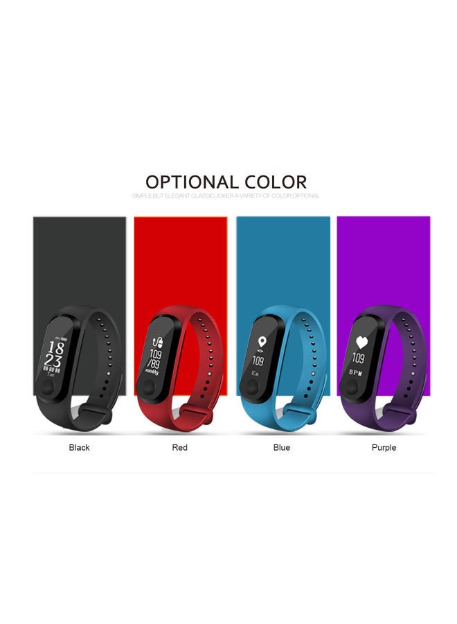 Smart Bracelet Heart Rate Monitor Fitness Tracker Waterproof Sports Wrist Band Watch for Android and IOS Red - Image 5