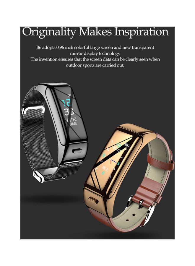2 in 1 Bluetooth Headset Watch Gold  - Image 3