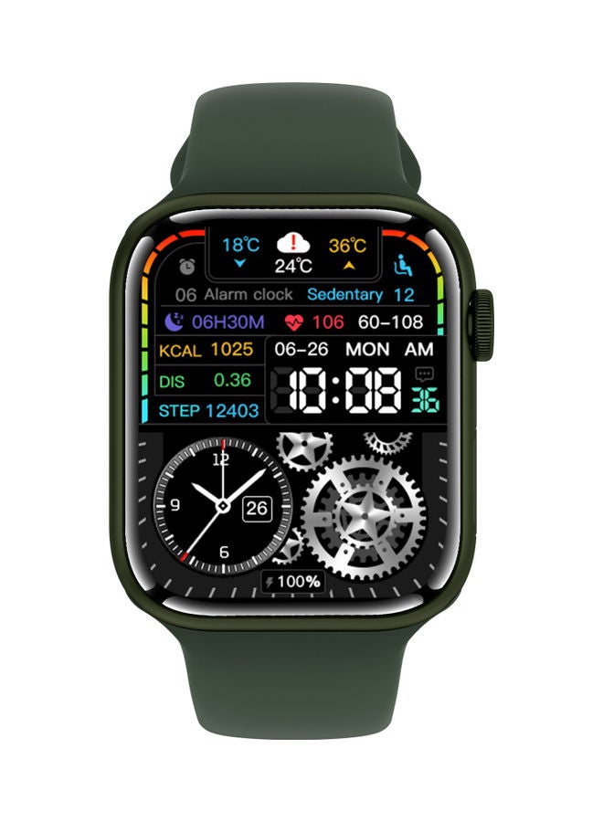 GULFLINK - Smart Watch for Android and iOS Phones Compatible with Apple iPhone, Samsung Green - Image 1