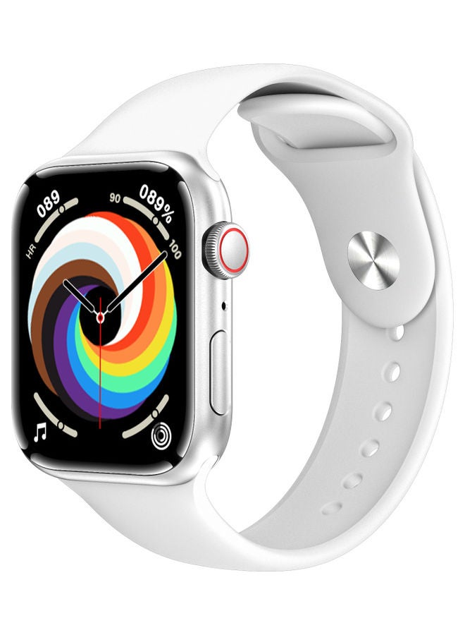 GULFLINK Smart Watch for Android and iOS Phones Compatible with Apple iPhone, Samsung Silver - Image 1