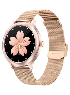 Smart Watch for Android and iOS Phones Compatible with Apple iPhone, Samsung Gold