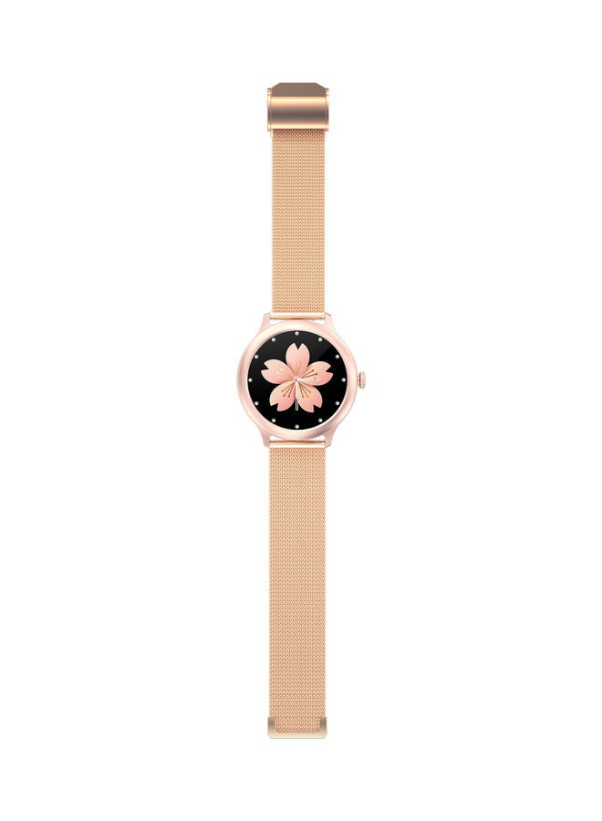 GULFLINK - Smart Watch for Android and iOS Phones Compatible with Apple iPhone, Samsung Gold - Image 1